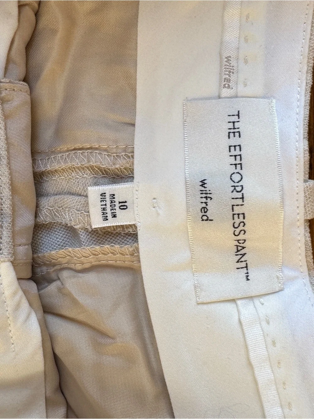 NWT Aritzia The Effortless Pant